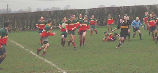 2nd Team vs. Leigh - Julian Spears in Action